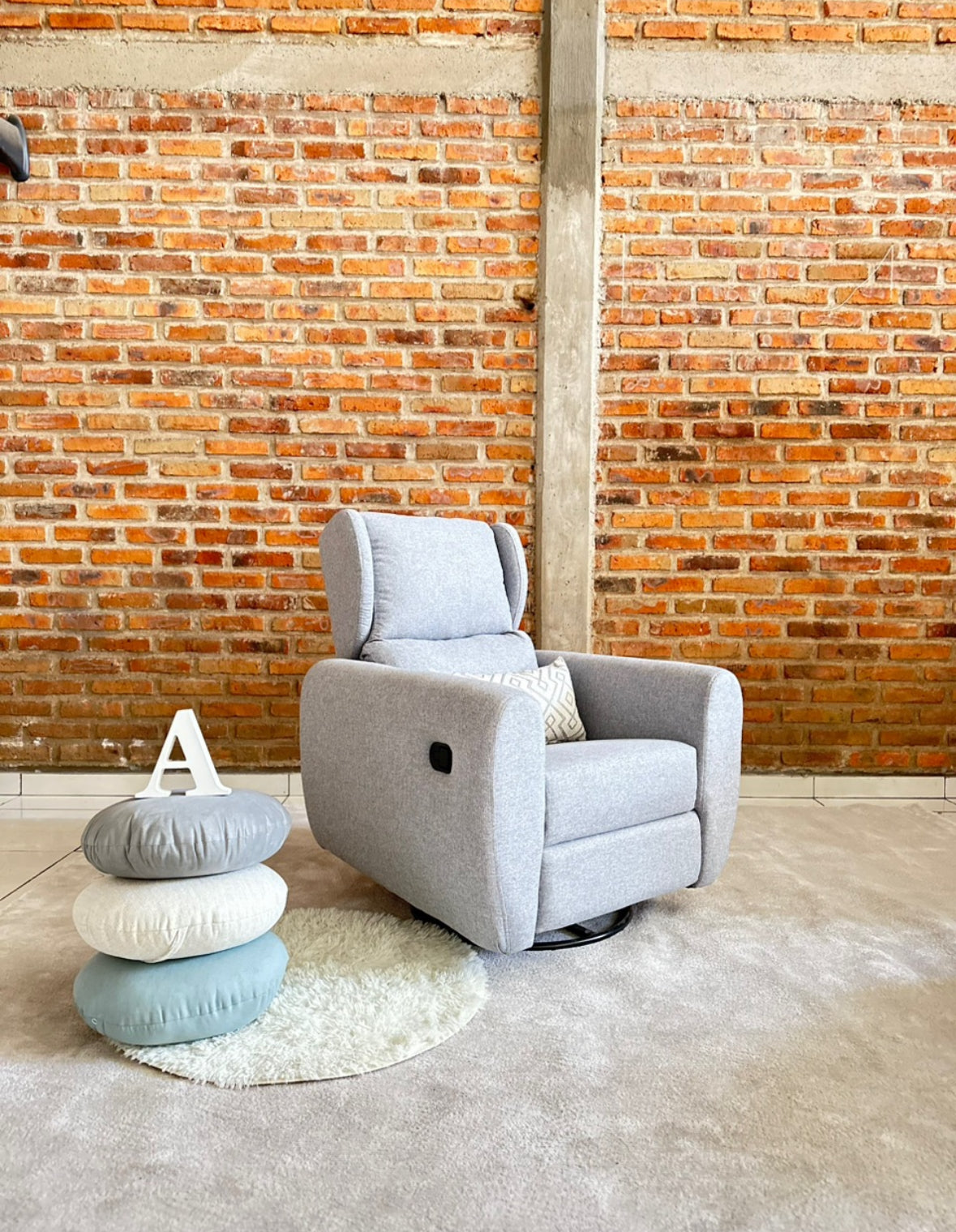 Sillón mecedora reclinable - capri - Pingaló Store