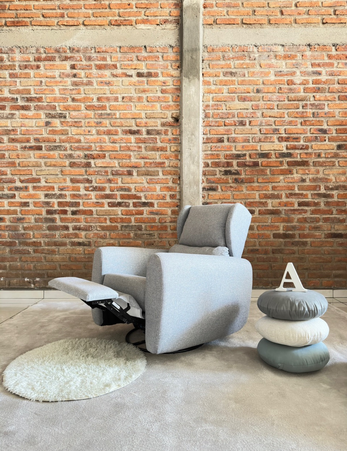 Sillón mecedora reclinable - capri - Pingaló Store