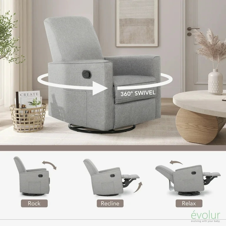Sillón mecedora reclinable Eva - Pingaló Store