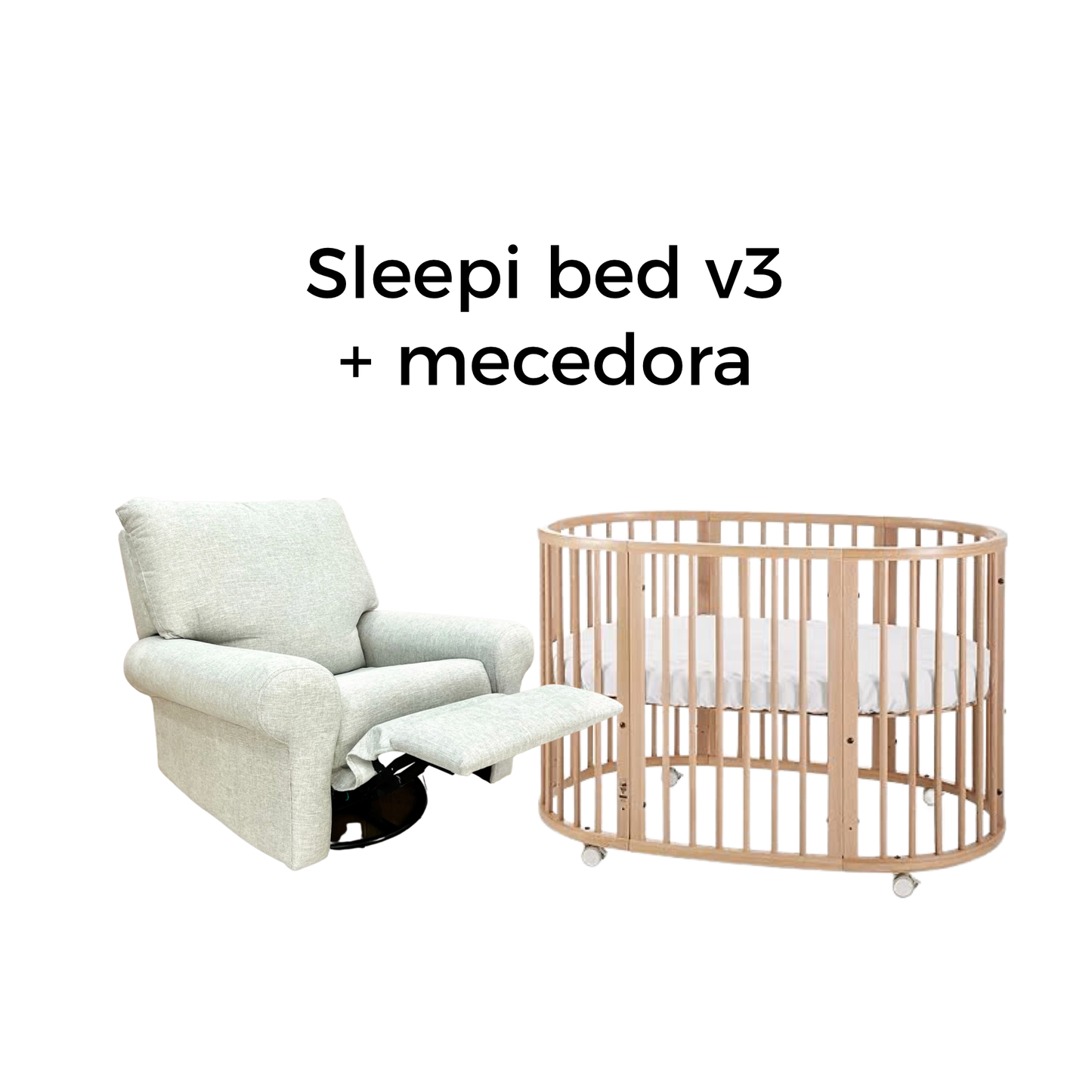 Nursery Mecedora + Sleepi bed v3 - Pingaló Store