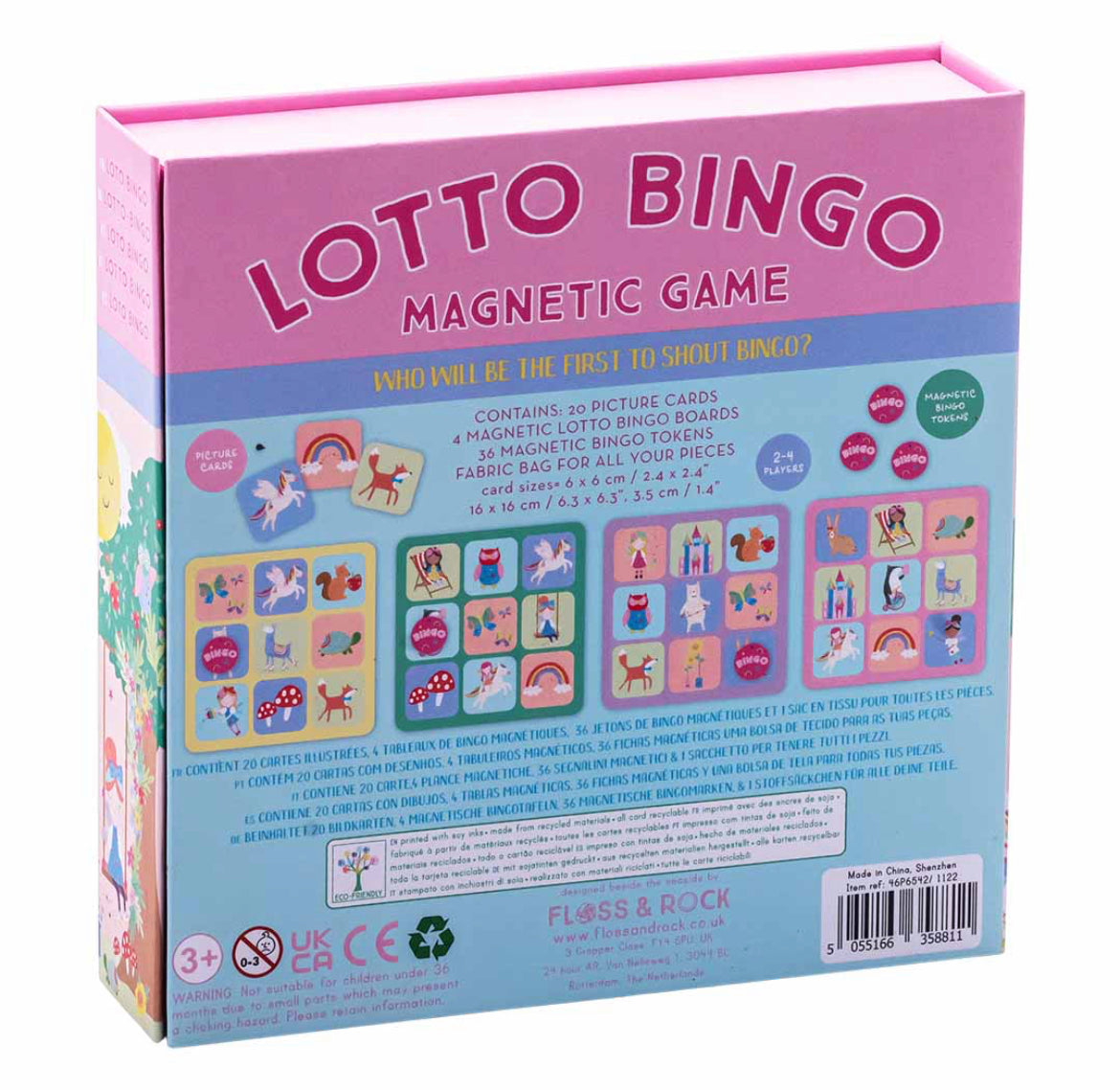 Floss and Rock Lotto bingo - Pingaló Store