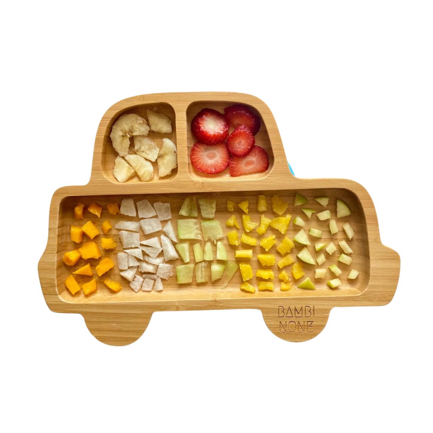 Plato de bambu carrito - Pingaló Store