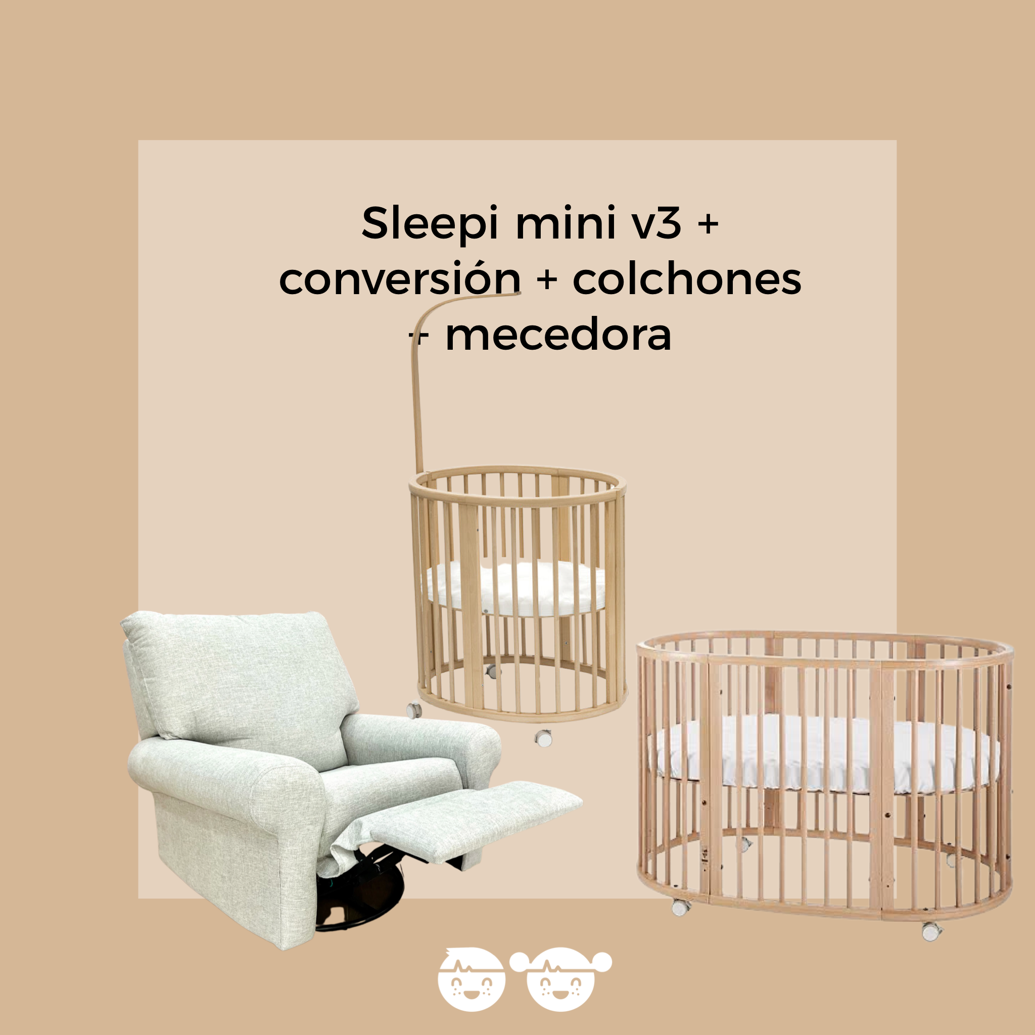 Nursery Mecedora + Sleepi complete - Pingaló Store