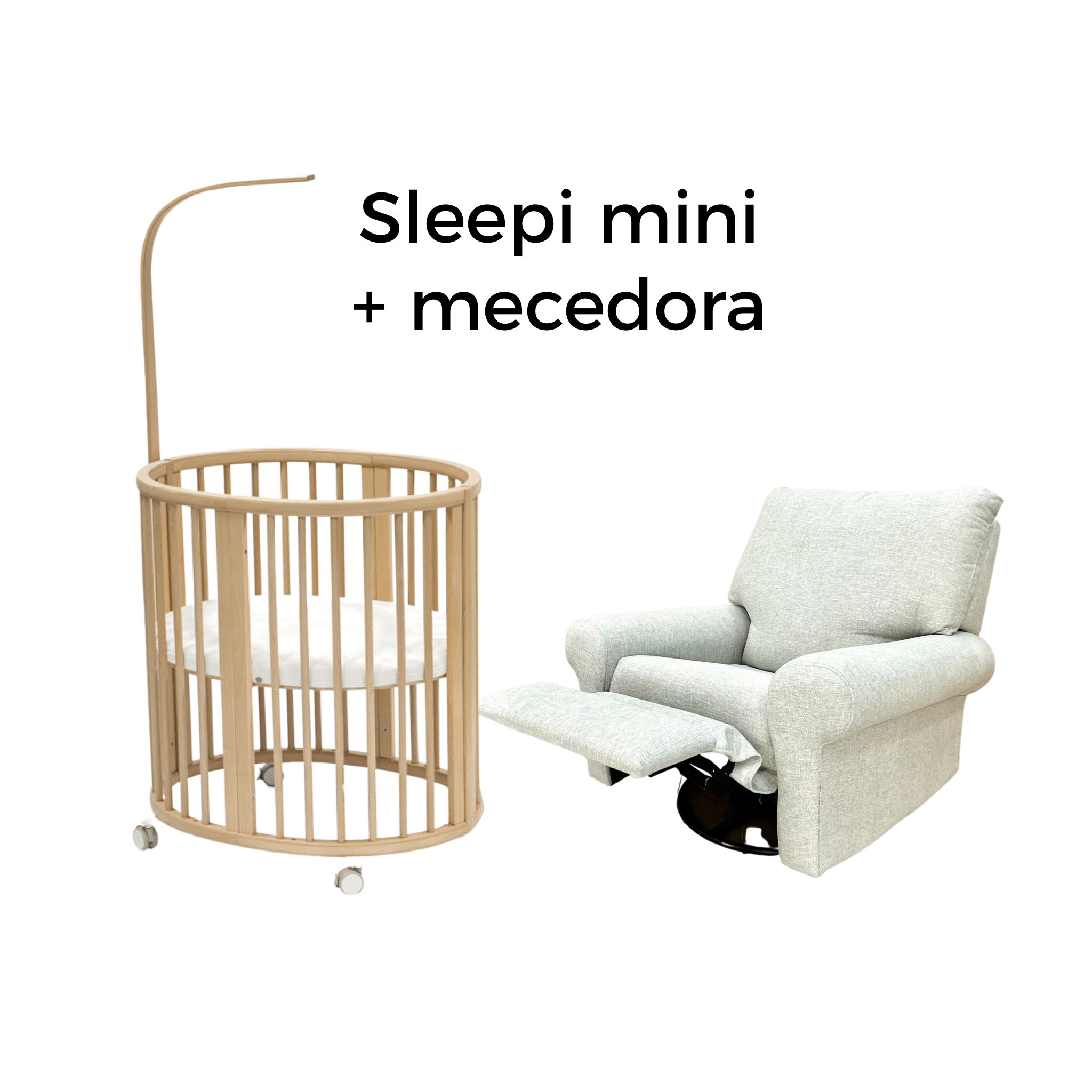 Nursery Mecedora + Sleepi mini - Pingaló Store