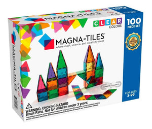 MAGNA-TILES® Clear Colors Set 100 Piezas