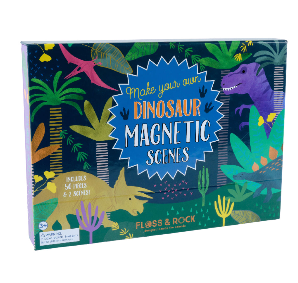 Floss and Rock Juego Magnético dinosaurios - Pingaló Store